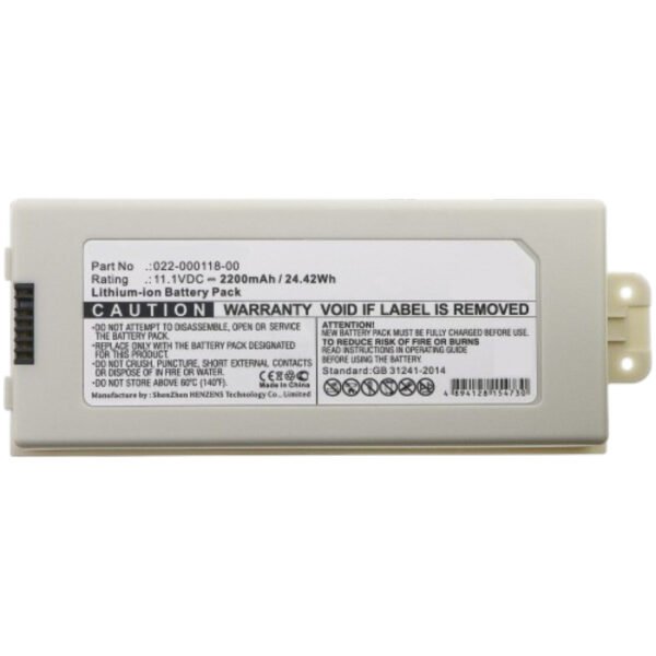 Bateria Recarregável 022-000118-00